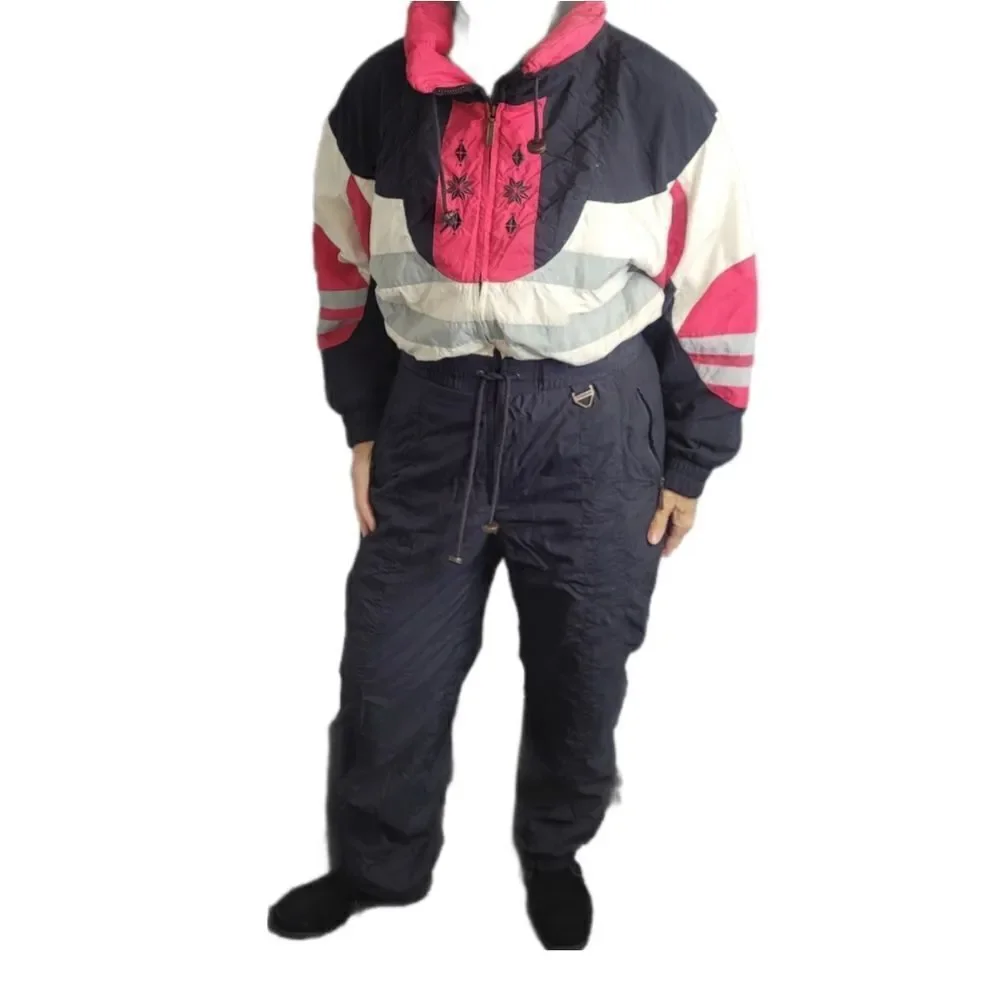 VINTAGE‎ 90s Tyrolia by Head embroidered drawstring waist ski snowsuit M